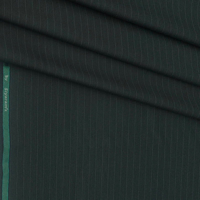 Trouser Fabric Siyaram Poly Viscose Lining Color Greenish Grey