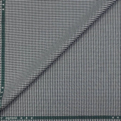 Trouser Fabric Raymond Poly Viscose Zig Zag Colour Black N White