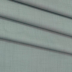 Trouser Fabric Gr Gwalior Poly Viscose Textured Colour Greenish Silver