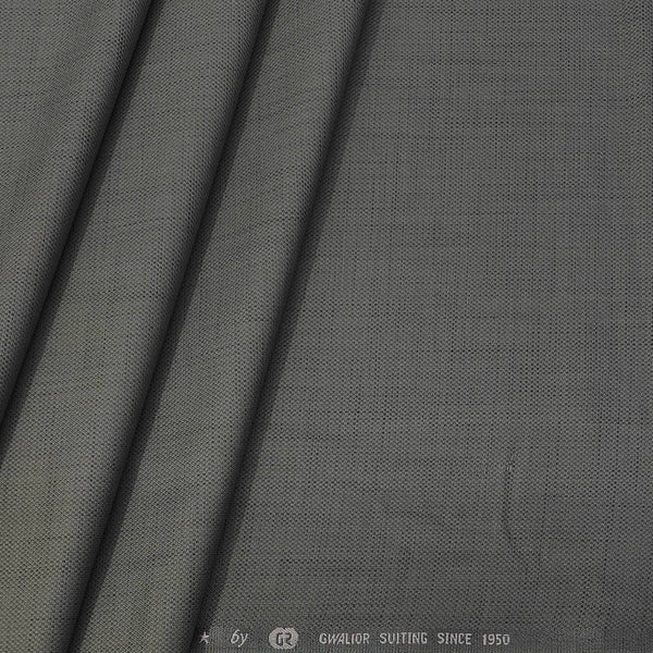 Trouser Fabric Gr Gwalior Poly Viscose Textured Colour Brownish Grey