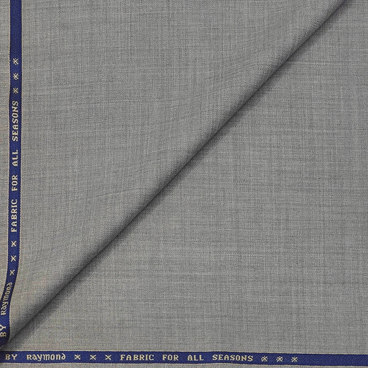 Trouser Fabric Raymond Wool Blended Slub Colour Ash Brown