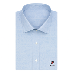 Shirt Fabric Soktas 100% Cotton Jacquard Colour Light Blue