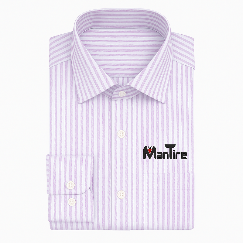 Shirt Fabric Soktas 80s Giza Cotton Lining Colour Plum Purple N White