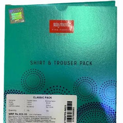 Raymond Men's Pant Shirt Fabric Combo Gift Pack MRP 625/-
