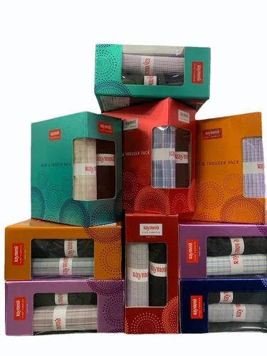 Raymond Men's Pant Shirt Fabric Combo Gift Pack MRP 625/-