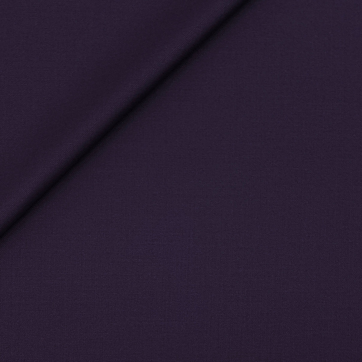 Trouser Fabric Canetti Italy Merino 100s Wool Blend Stretchable Plain Colour Matte Purple