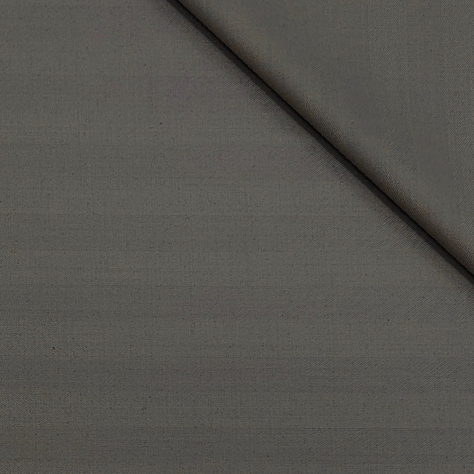 Trouser Fabric OCM Exotic Premium Super 150s Count 40% Merino Wool Self Lining Color Beaver Brown