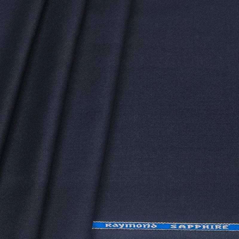 Raymond Sapphire Terry wool Matti Trouser Fabric Color Navy Blue