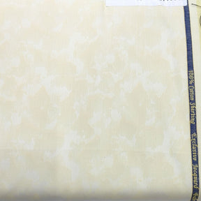 Birla Century Pure cotton premium Light yellow jacquard shirt Fabric - ManTire