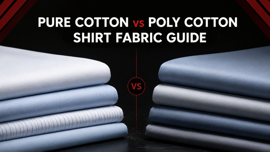 Pure Cotton vs Poly Cotton Shirt Fabric: Which One Should You Choose?