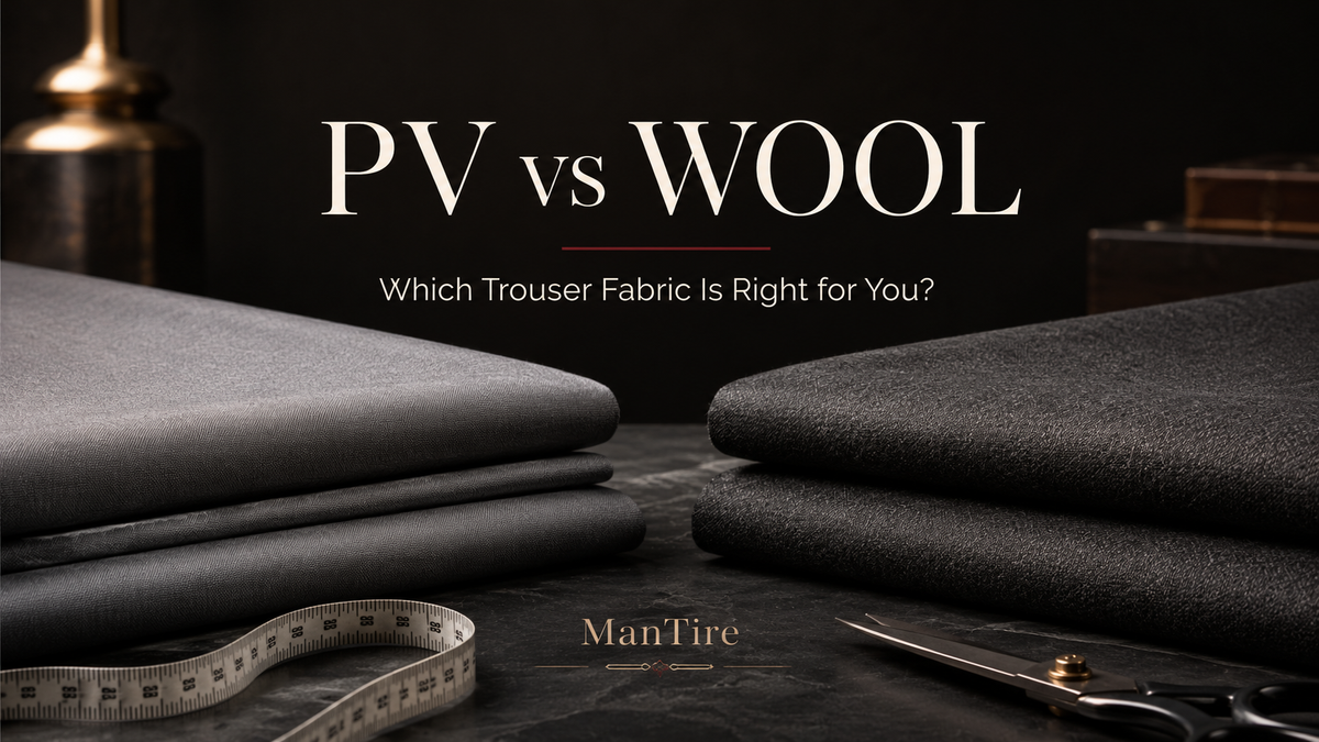PV vs Wool Trouser Fabric: Complete Buying Guide | ManTire