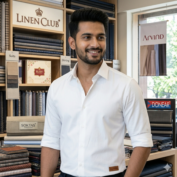 White Shirt Fabric