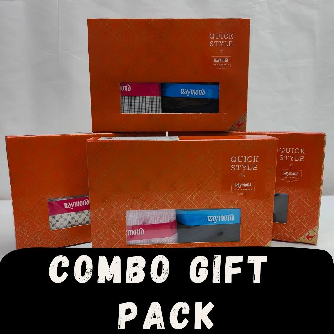 Buy Premium Pant shirt combo Gift Pack Collection, Safari Gift Pack with all Leading Brands like Raymond, Mafatlal, Siyaram, Gwalior, Graviera 
Raymond pant shirt gift pack
Siyaram combo gift pack

Pant shirt Combo gift packs 

Safari Gift packs