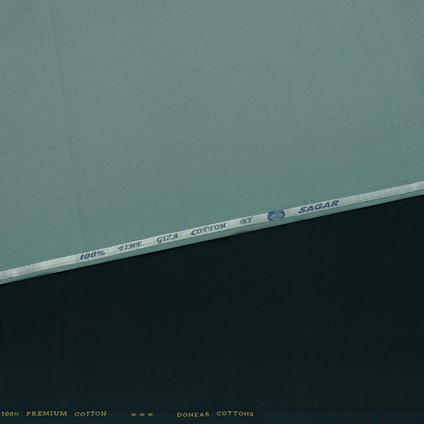 Pant Shirt Combo Pack Donear Dark Sacramento Green Pant Plain 100% Cotton Light Mint Green Shirt Fabric