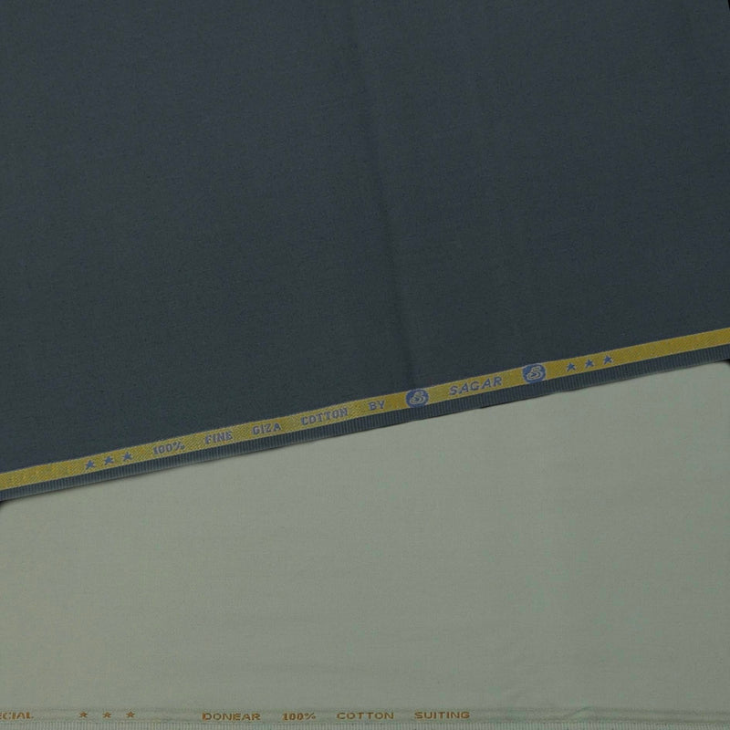 Pant Shirt Combo Pack Donear Tea Green Pant Plain 100% Cotton Anchor Grey Shirt Fabric