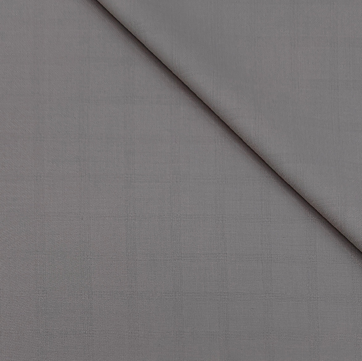Canetti Italy Luxury 2Ply TR Check Suiting Fabric Colour Blanched Brown