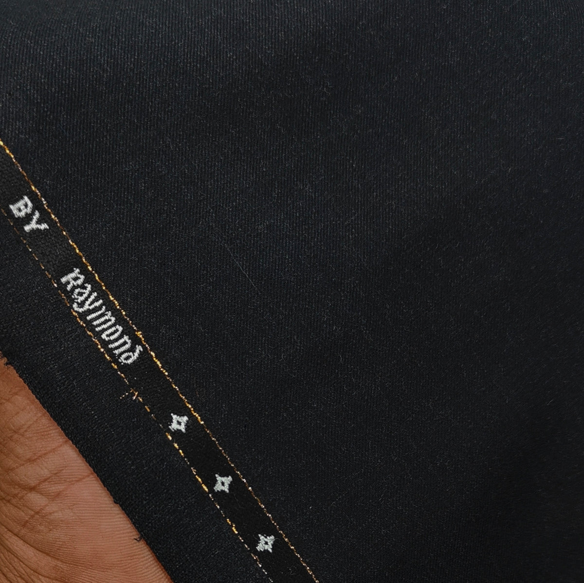Raymond Exotic Premium Super 130s Count 70% wool Plain Suiting Fabric Colour Blackish Grey