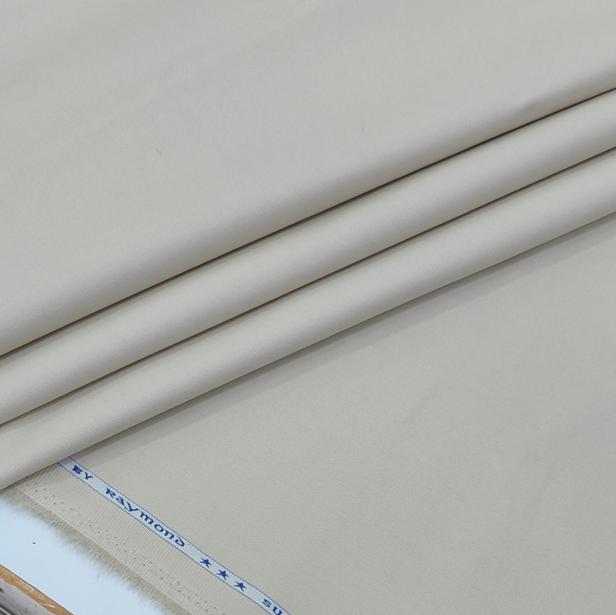 Trouser Fabric Raymond Pure Cotton Stretchable Color Ash Brown