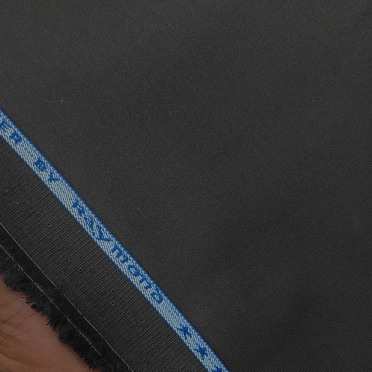 Trouser Fabric Raymond Pure Cotton Stretchable Color Davys Grey
