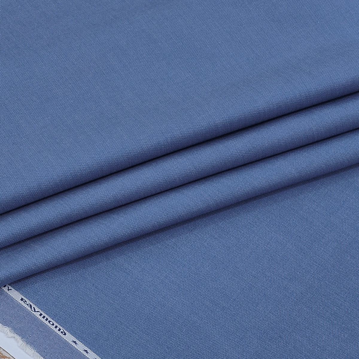 Jeans Fabric Raymond Men’s Cotton Denim Unstitched Stretchable Fabric Colour Glaucous Blue