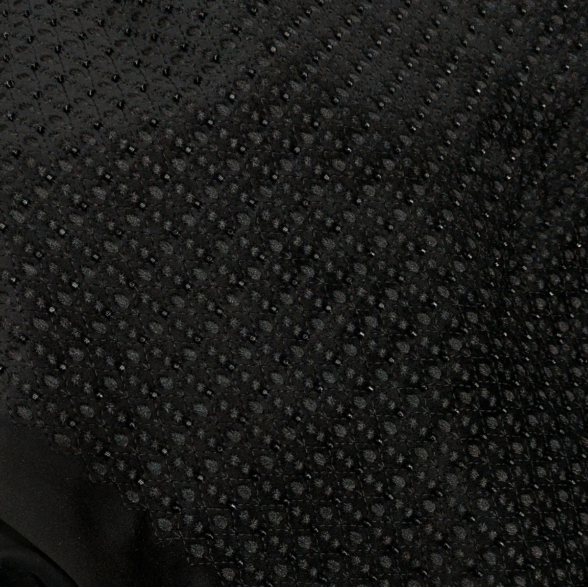 Bandhgala Fabric ManTire Velvet Fabric With Embroidery work Colour Black