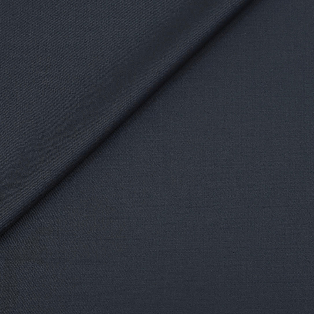 Trouser Fabric Reid & Taylor Super 140s Count 45%Wool Plain Color Lava Grey
