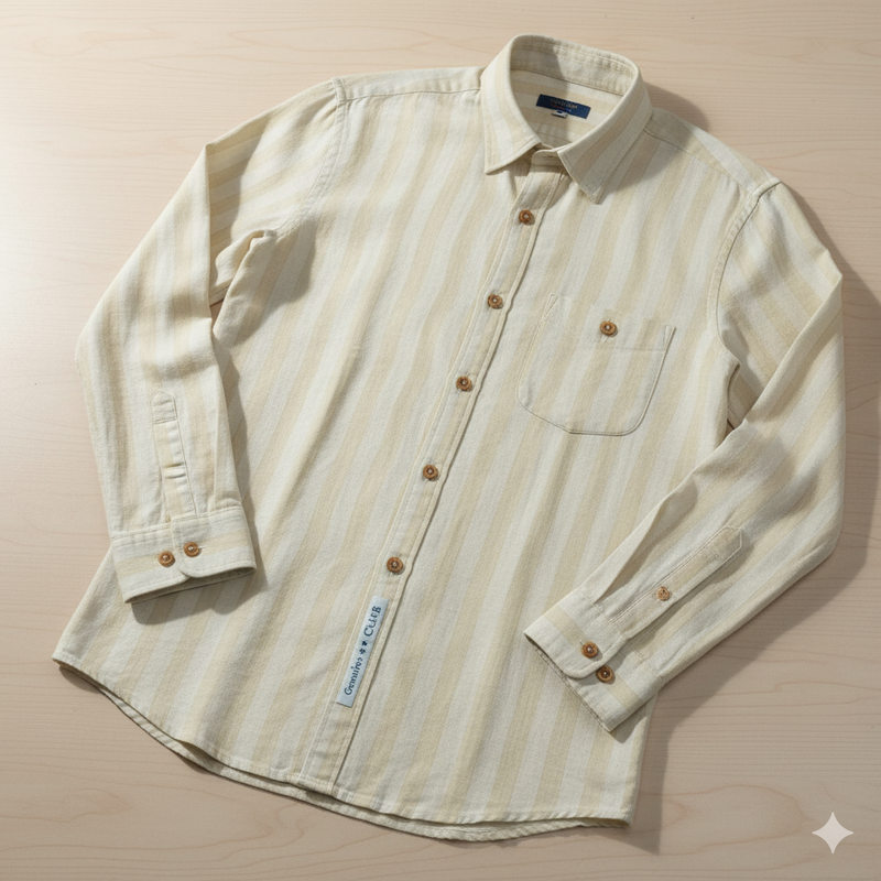 Shirt & Kurta Fabric Linen Club Pure Linen Broad Lining Colour Brown