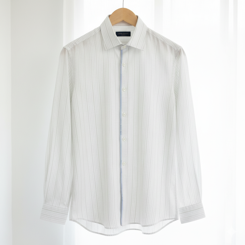 Shirt & Kurta Fabric Linen Club Pure Linen Lining Colour Light Brown N White