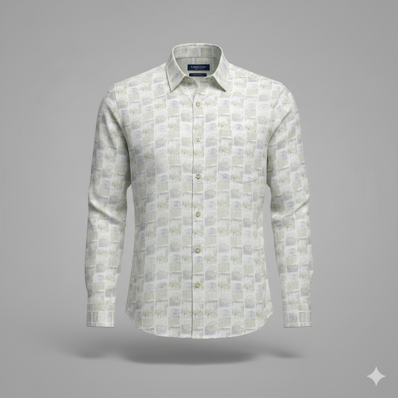 Shirt N kurta Fabric Linen Club Linen Blended Printed Colour Multicolour