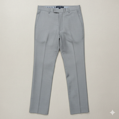 Trouser Fabric Gr Gwalior Poly Viscose Textured Colour Castle Silver