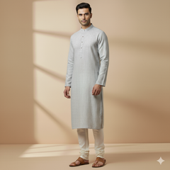 Shirt & Kurta Fabric Linen Club Pure Linen Broad Lining Colour Grey