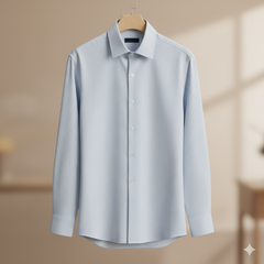 Shirt Fabric Raymond Pure Cotton Lining Colour Blue N White