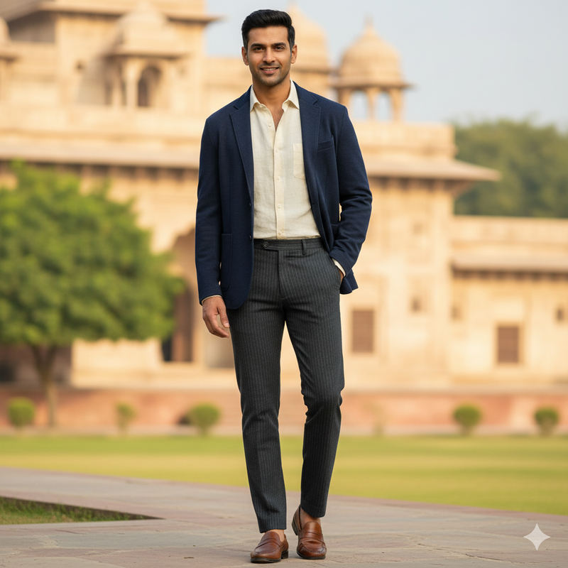 Trouser Fabric Donear 4Way Lycra Premium Lining Colour Grey