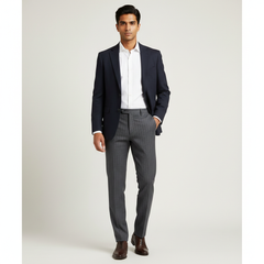 Trouser Fabric Donear 4Way Lycra Premium Broad Lining Colour Grey