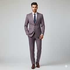 Trouser n Suit Fabric Any Length Raymond T/R Color Thistle