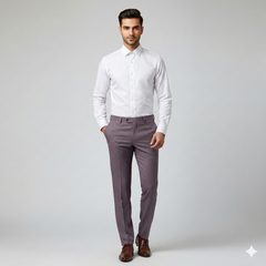 Trouser Fabric Raymond T/R Color Thistle