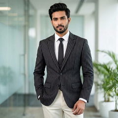 Tweed Blazer Fabric Reid N Taylor Lining Colour Black