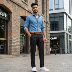 Trouser Fabric Donear Premium T/R Broad Lining Colour Black