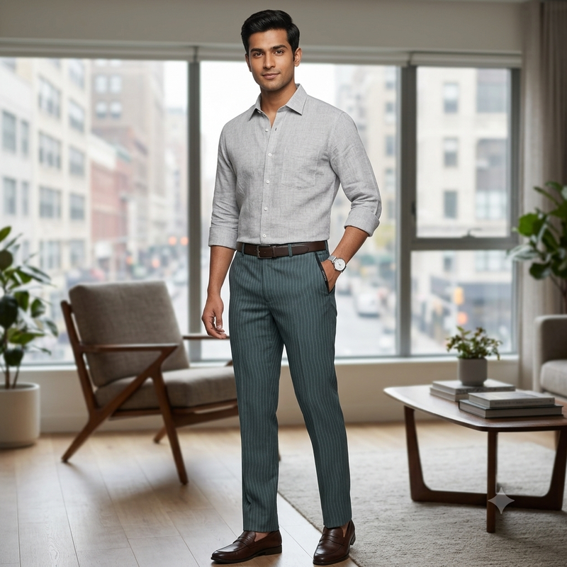 Trouser Fabric Donear Premium T/R Lining Colour Laurel Green