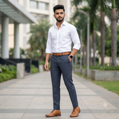 Trouser Fabric Donear Premium T/R Lining Colour Pigeon Blue