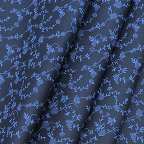 Raymond Pure cotton Premium Printed shirt fabric colour Dark blue