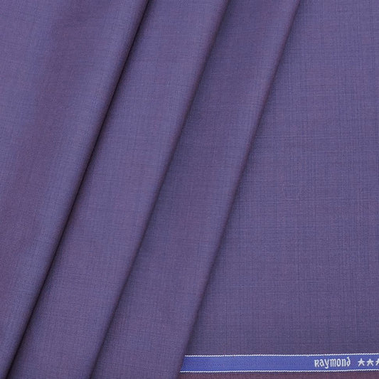 Raymond Poly Viscose Premium Fine Count Textured Trouser Fabric Colour Lavender