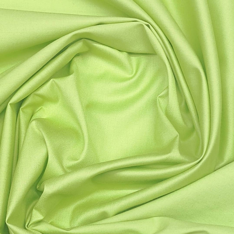 ManTire Men's Premium Polyester Viscose Soft Plain Shirt Fabric Color Neon Green