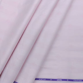 Soktas Premium cotton fine jacquard shirt fabric colour Pink
