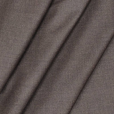 Gr Gwalior Men's Poly Viscose Matti Plain Trouser Fabric Colour Worsted brown
