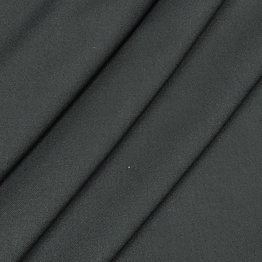 Gr Gwalior Men's Poly Viscose Matti Plain Trouser Fabric Colour Iron Grey