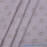 Linen Club Men’s Cotton Linen Printed Unstitched Shirting Fabric (Opera Mouve Colour)