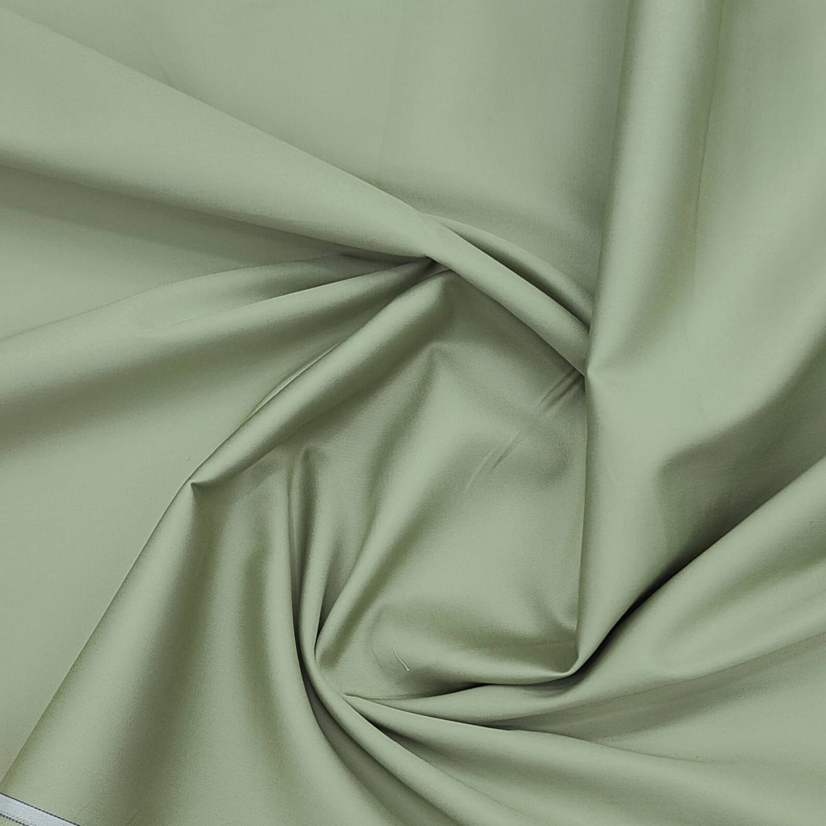 Birla Century Men’s 70’s Giza Cotton Solids Unstitched Shirting Fabric (Pista Green)