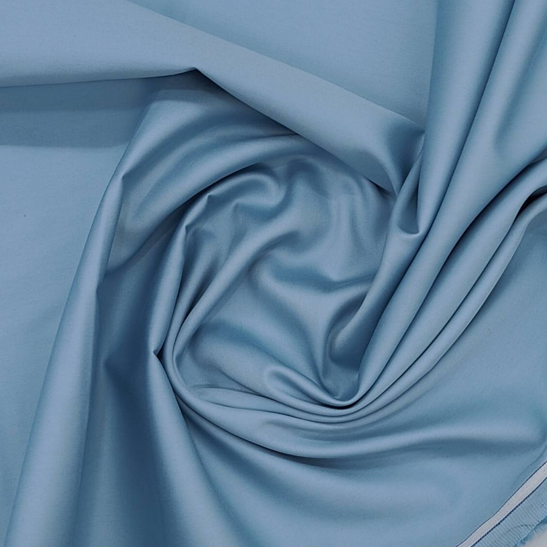Birla Century Men’s 70’s Giza Cotton Solids Unstitched Shirting Fabric (Pale sky Colour)