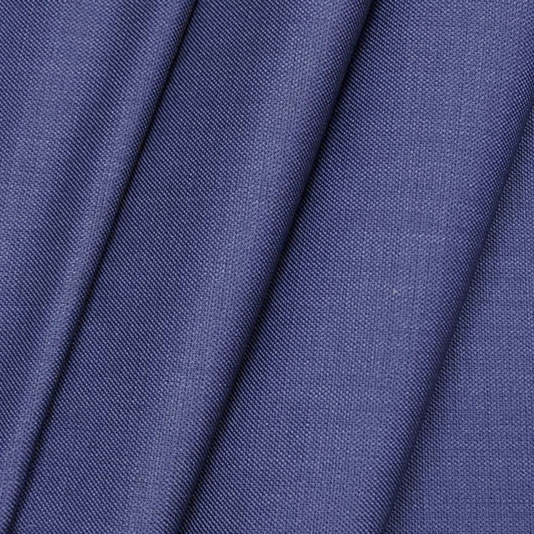 Raymond Men's Polyester Viscose Self Textured Trouser Fabric Colour Blue